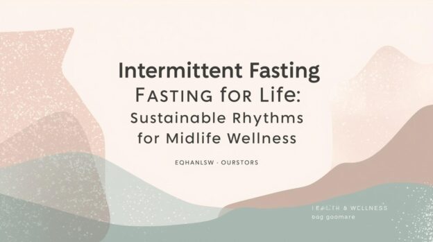 Intermittent Fasting for Life Sustainable Rhythms for Midlife Wellness
